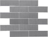 2"x6" Stainless Steel Brick Metallic Subway Mosaic Tile Backsplash for Wall, Kitchen Backsplash